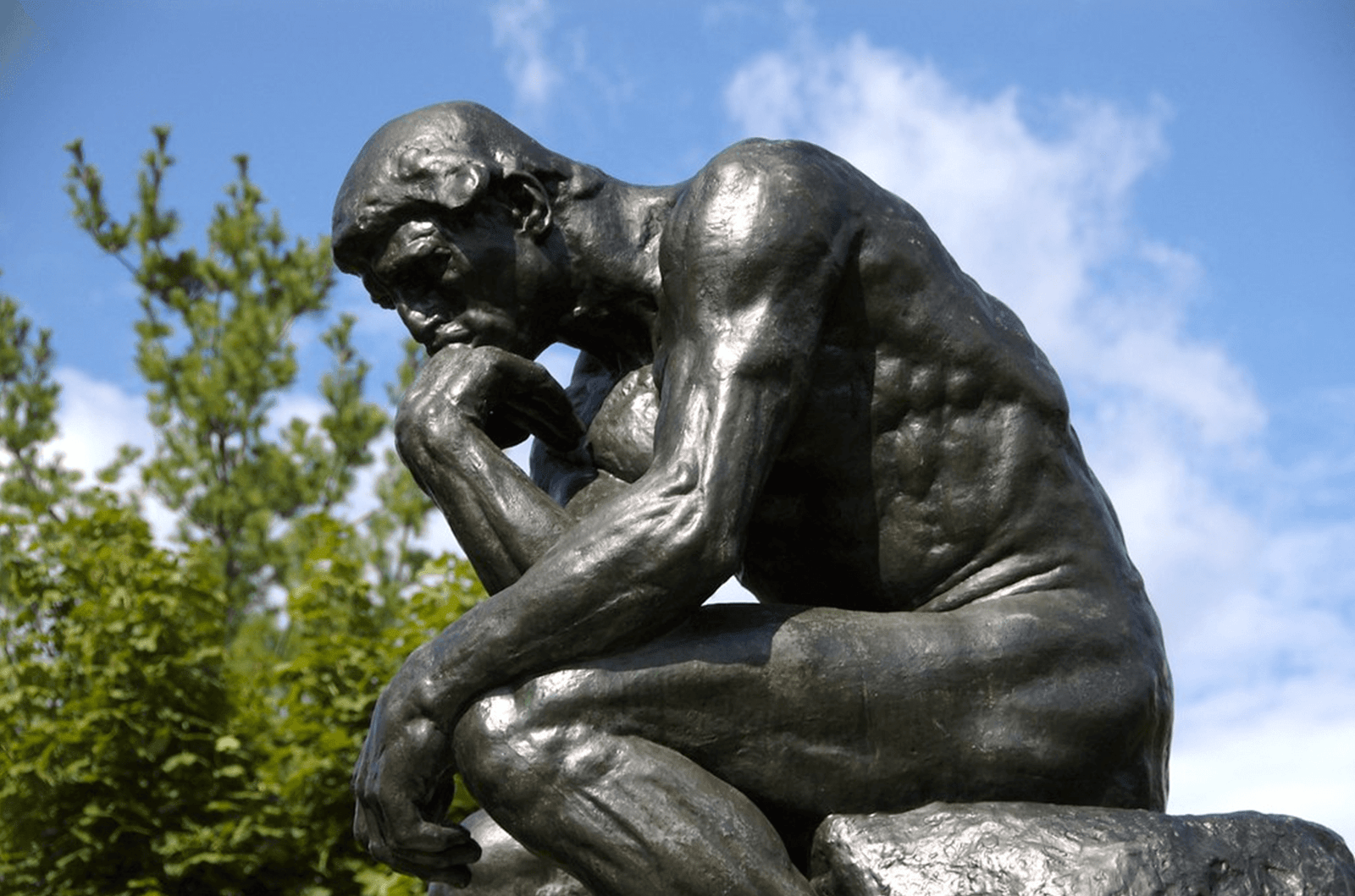 The Thinker statue