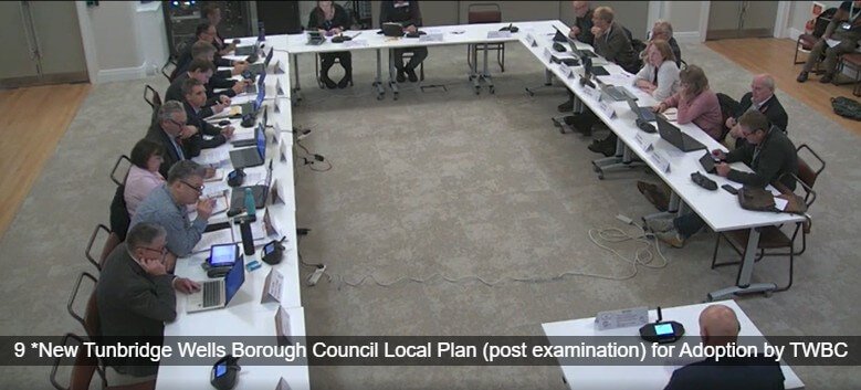 Tunbridge Wells Borough Council Local Plan Meeting